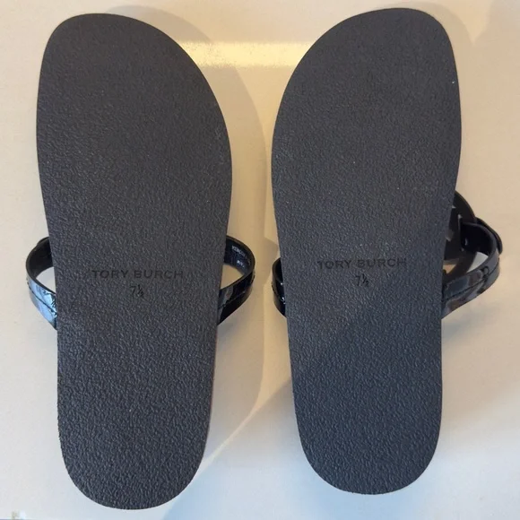 Tory Burch Black Sandals - Picture 2 of 5